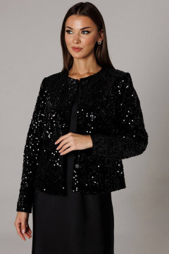 Жакет, платье Ларс Стиль 1156 черный - фото 1