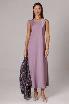 Жакет, платье Ларс Стиль 1154 лиловый - фото 4