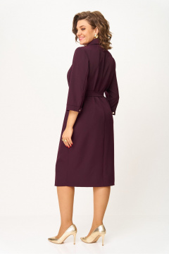Платье БАГРЯНИЦА 5100 марсала - фото 4