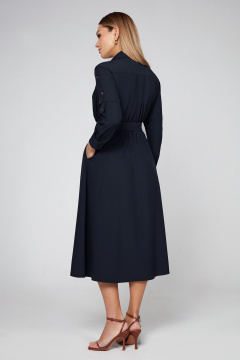 Платье Bazalini 5013 синий - фото 2