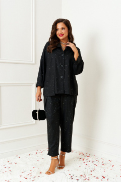 Брюки, рубашка Beautiful&Free 6393 черный - фото 5