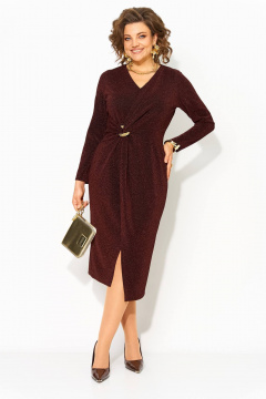 Платье Liliana 1497 шоколад - фото 5