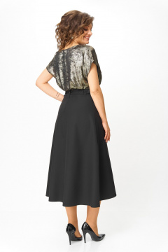 Юбка ANASTASIA MAK 1298 черный - фото 3