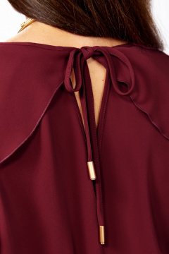 Платье Мишель стиль 1336 винный - фото 5
