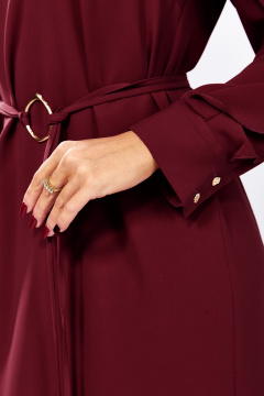 Платье Мишель стиль 1336 винный - фото 3