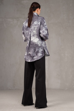 Блуза Erika Laurent 7076 серый - фото 3