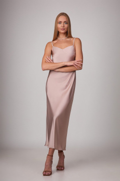 Накидка, платье Rosheli 1166 молочный/бежевый - фото 5