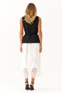 Юбка Панда 117350 молочный - фото 5