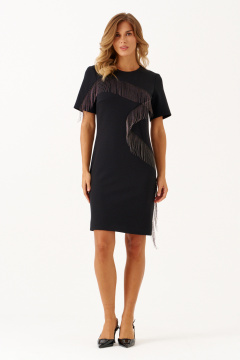 Платье Панда 116780 черный - фото 1