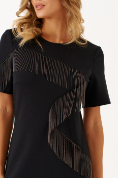 Платье Панда 116780 черный - фото 3