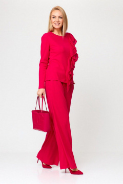 Блуза, брюки Gamma Gracia 700 красный - фото 3