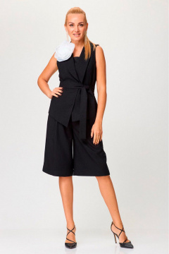 Брошь, жилет, топ, шорты Gamma Gracia 795 черный - фото 1