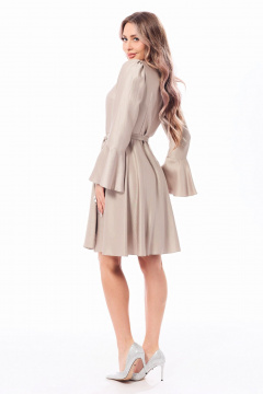 Платье Golden Valley 44276 бежевый - фото 5