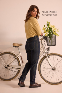 Свитшот NiV NiV fashion 936 солнечно-жёлтый - фото 5