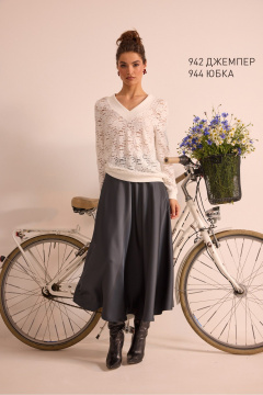 Юбка NiV NiV fashion 944 черный - фото 3