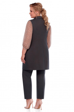 Брюки, жилет LaKona 1448 серый - фото 2