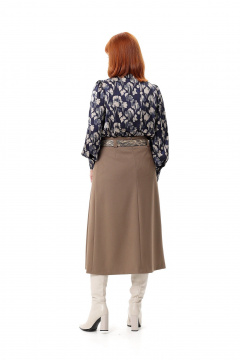 Юбка Соджи 685 хаки - фото 5