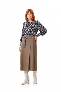 Юбка Соджи 685 хаки - фото 1