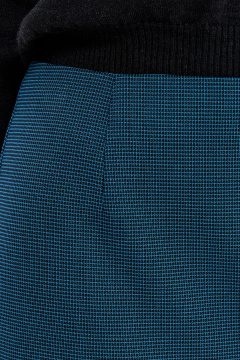 Юбка Nelva 4927 бирюзовый жаккард - фото 3