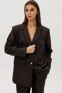 Брюки, жакет Fantazia Mod 5320 шоколад - фото 4