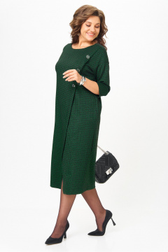 Платье Michel chic 2190 зеленый_черный - фото 3