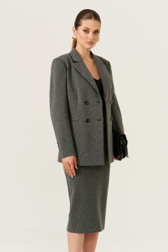 Юбка Панда 102350 серый - фото 4