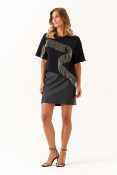 Джемпер Панда 115440 черный - фото 2