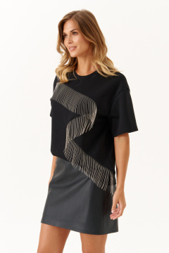 Джемпер Панда 115440 черный - фото 3