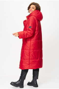 Пальто Andina city 7013-24 красный - фото 5
