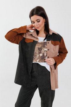 Рубашка Anelli 1748 оттенки_леса - фото 4