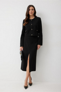 Юбка T.N.D М372 черный - фото 4