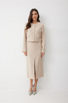 Жакет T.N.D М666/2 бежевый - фото 5