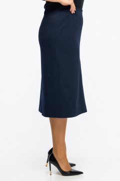 Юбка Avila 0979 темно-синий - фото 4