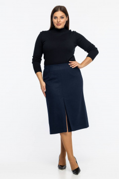 Юбка Avila 0979 темно-синий - фото 2