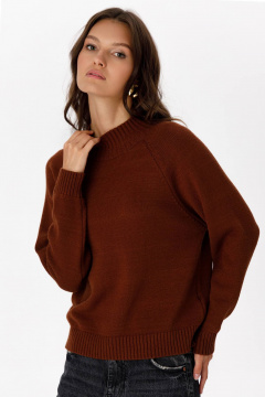 Джемпер Romgil РВ0335-ВИ5 шоколадный - фото 4