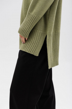 Свитер Romgil РВ0416-ШЕ5 светло-оливковый - фото 3