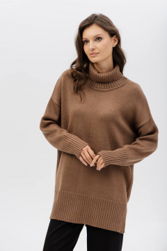 Свитер Romgil РВ0416-ШЕ5 коричневый - фото 1