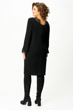 Платье Karina deLux M-1404 черный - фото 5