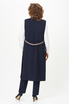 Брюки, кардиган DaLi 5778.2 синий - фото 4