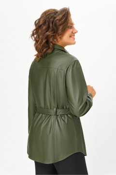 Блуза DaLi 7049 хаки - фото 3