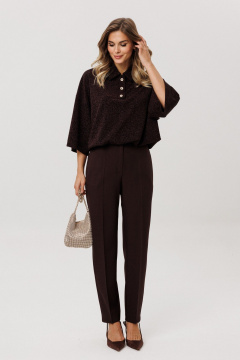 Джемпер EOLA 3011 т.шоколад - фото 3