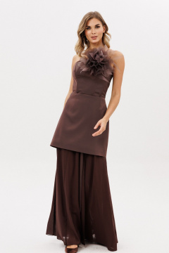 Юбка EOLA 3003 шоколад - фото 4