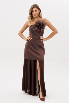 Юбка EOLA 3003 шоколад - фото 3