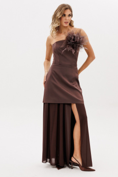 Юбка EOLA 3003 шоколад - фото 2