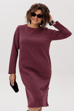 Платье Anelli 1755.1 рябиновая_волна - фото 2