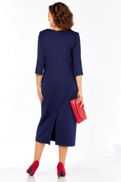 Платье Matini 1044 синий_водолаз - фото 3