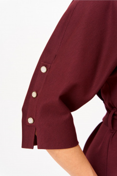 Платье Bonna Image 977/1 бордовый - фото 4