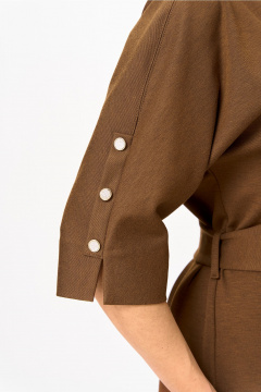 Платье Bonna Image 977/1 горчичный - фото 5