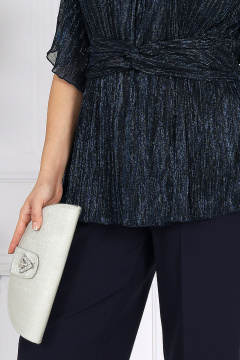 Блуза, брюки Ninele 6069 синий - фото 4