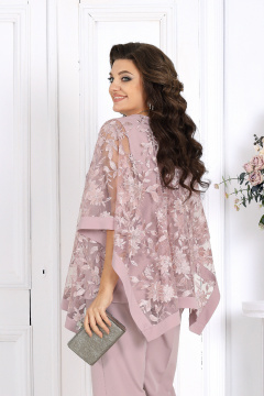 Блуза, брюки Ninele 7511 пудра - фото 5